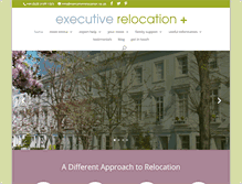 Tablet Screenshot of executiverelocation.co.uk